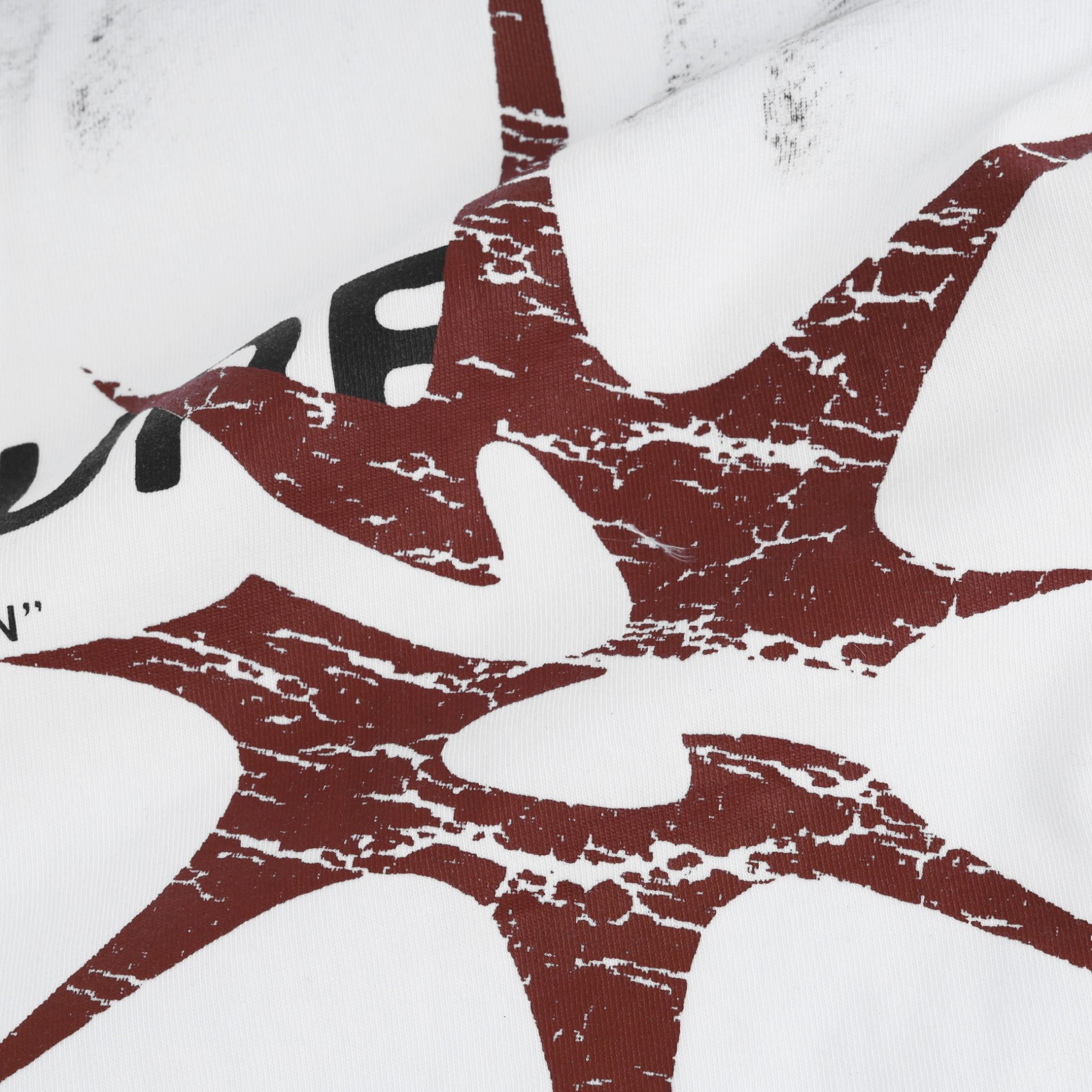  SWE SPIKE BOXY TEE - WHITE 