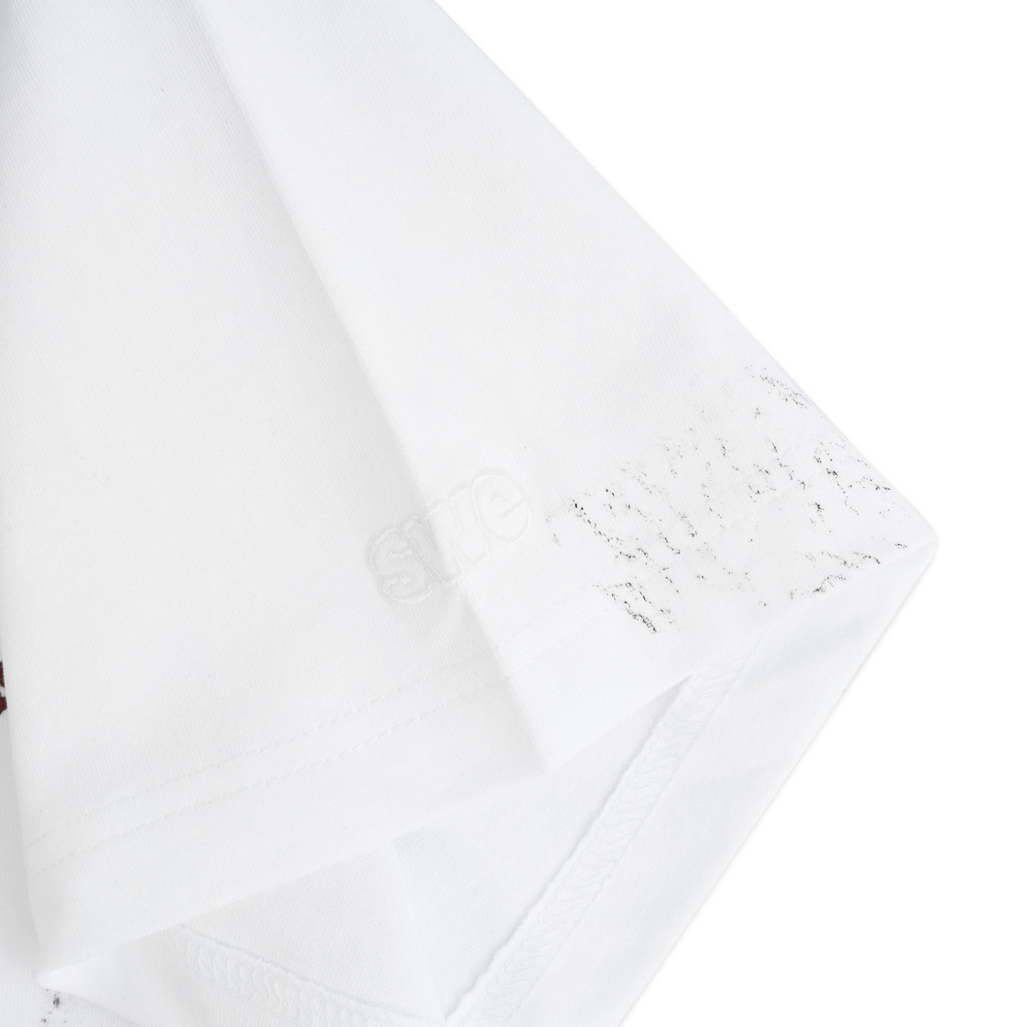  SWE SPIKE BOXY TEE - WHITE 