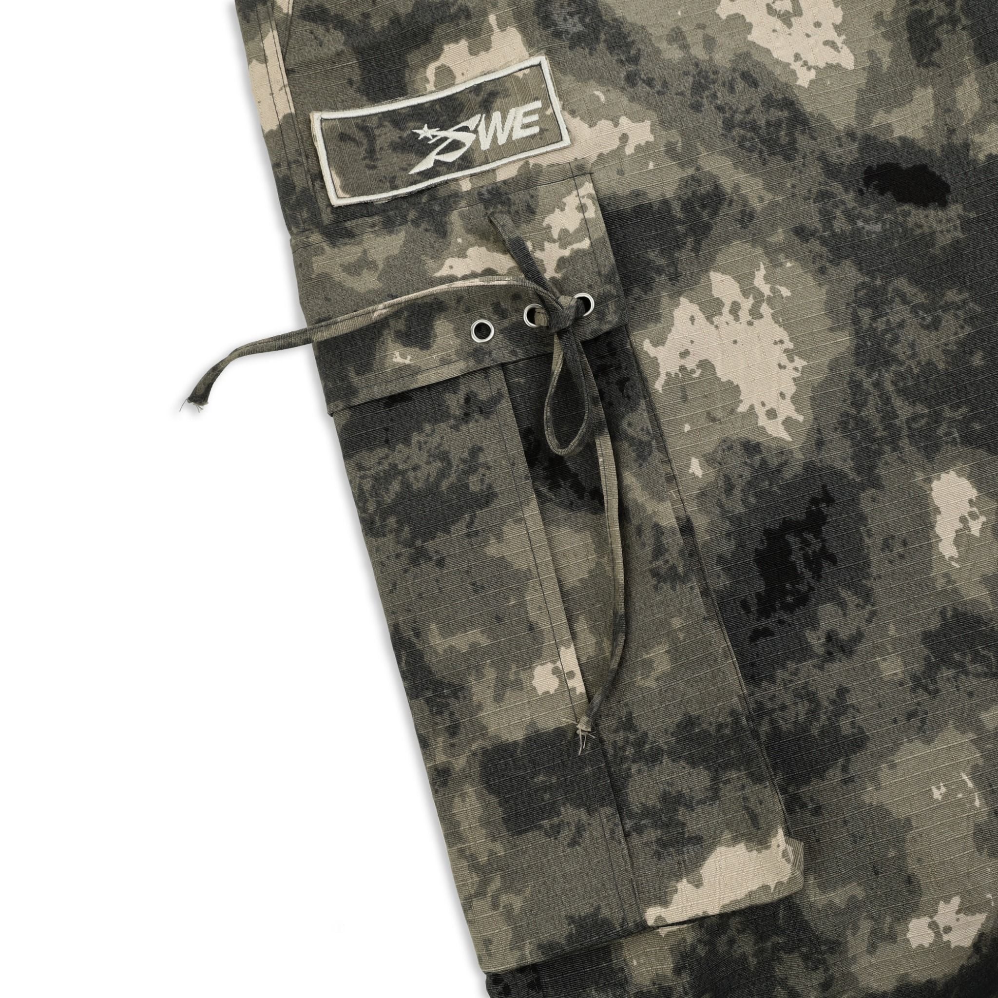  SWE CARGO PANTS - DARKBYTE CAMO 