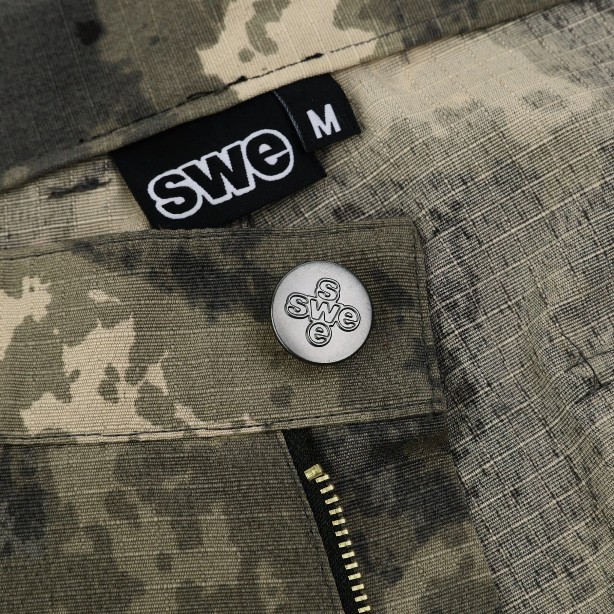  SWE CARGO PANTS - DARKBYTE CAMO 