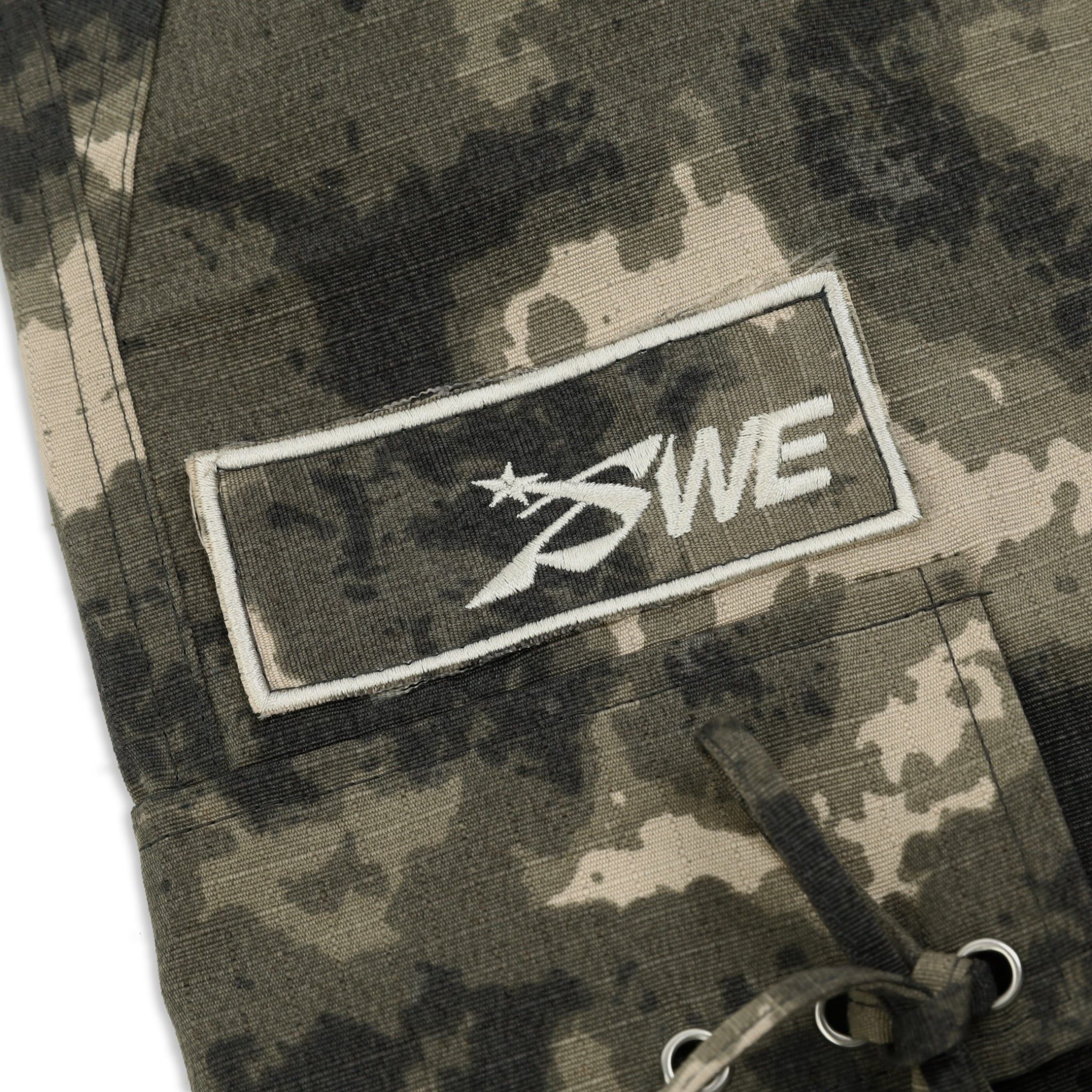  SWE CARGO PANTS - DARKBYTE CAMO 