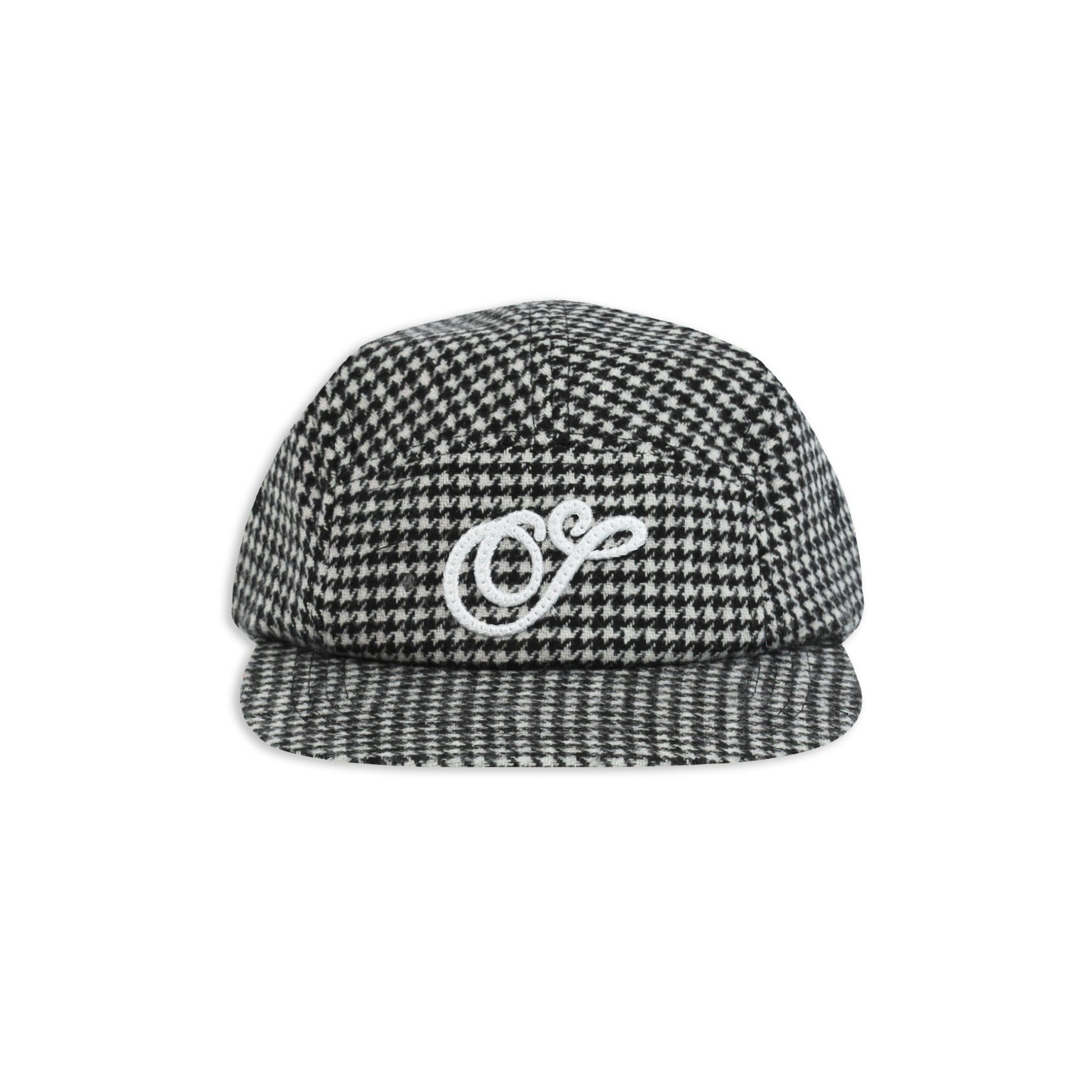  SWE HOUNDSTOOTH 5-PANEL CAP - BLACK 