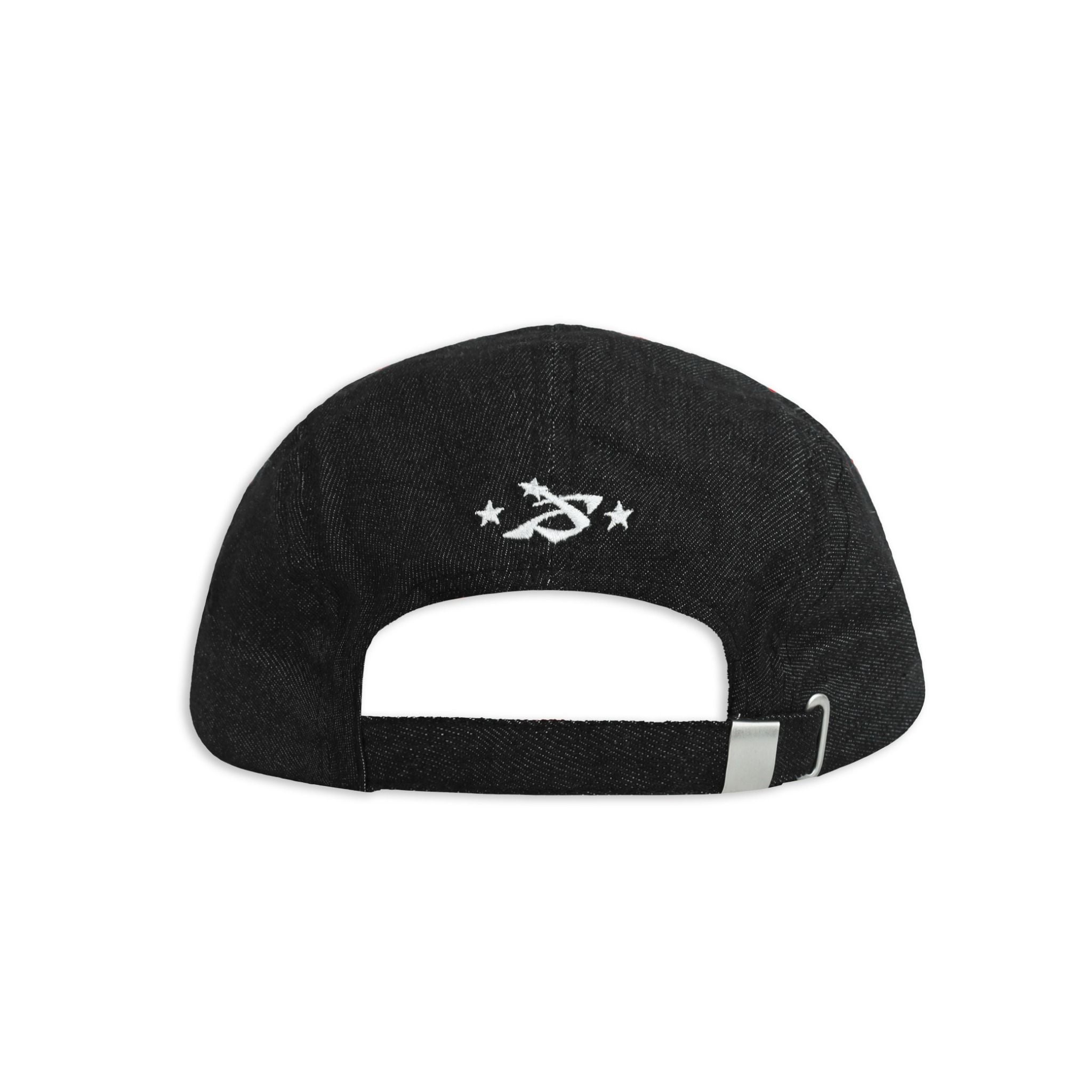  SWE DENIM 5-PANEL CAP - BLACK 