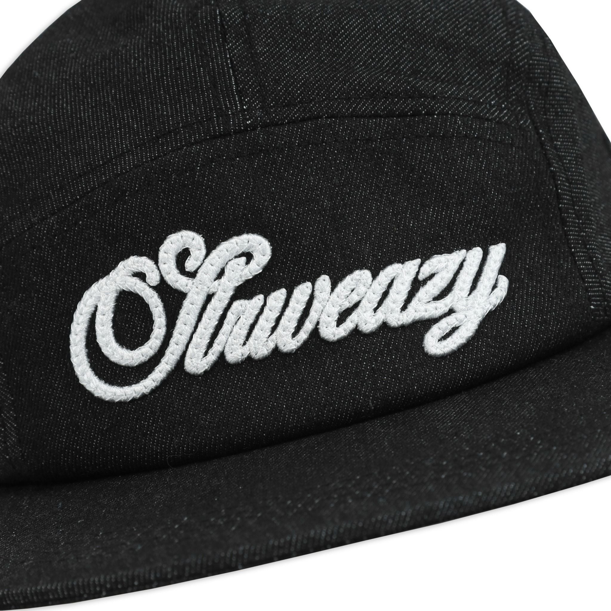  SWE DENIM 5-PANEL CAP - BLACK 