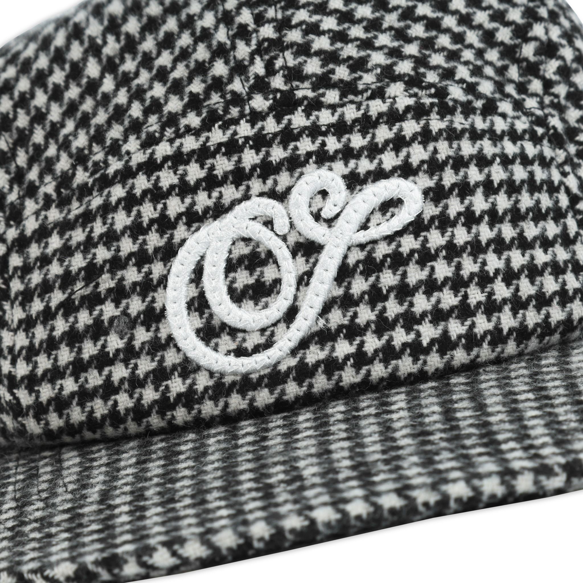  SWE HOUNDSTOOTH 5-PANEL CAP - BLACK 