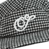  SWE HOUNDSTOOTH 5-PANEL CAP - BLACK 