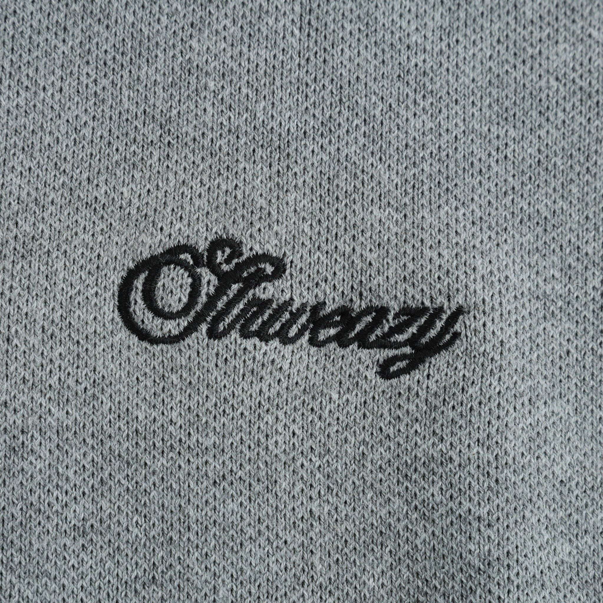  SWE KNIT POLO - GRAY 