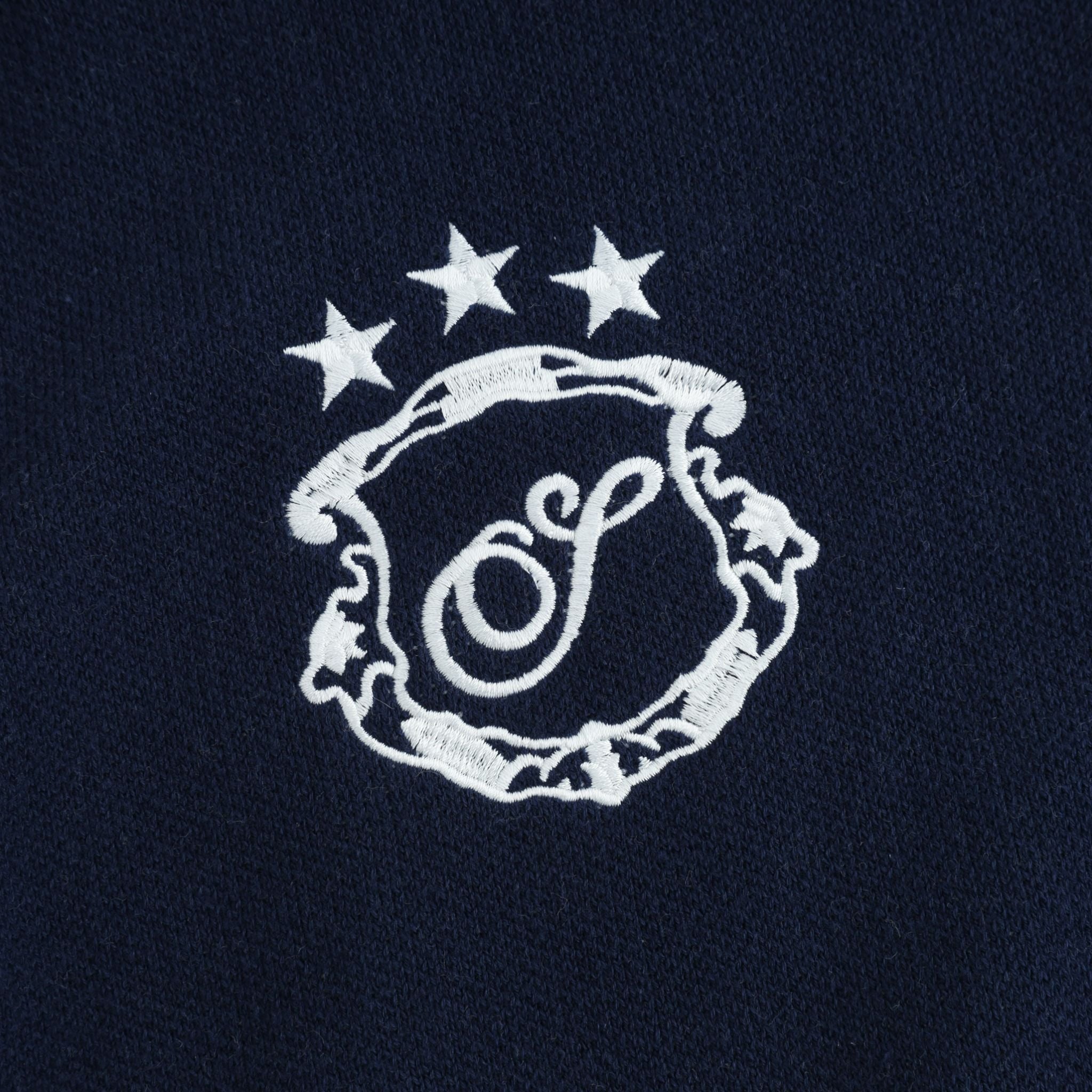  SWE KNIT POLO - NAVY 