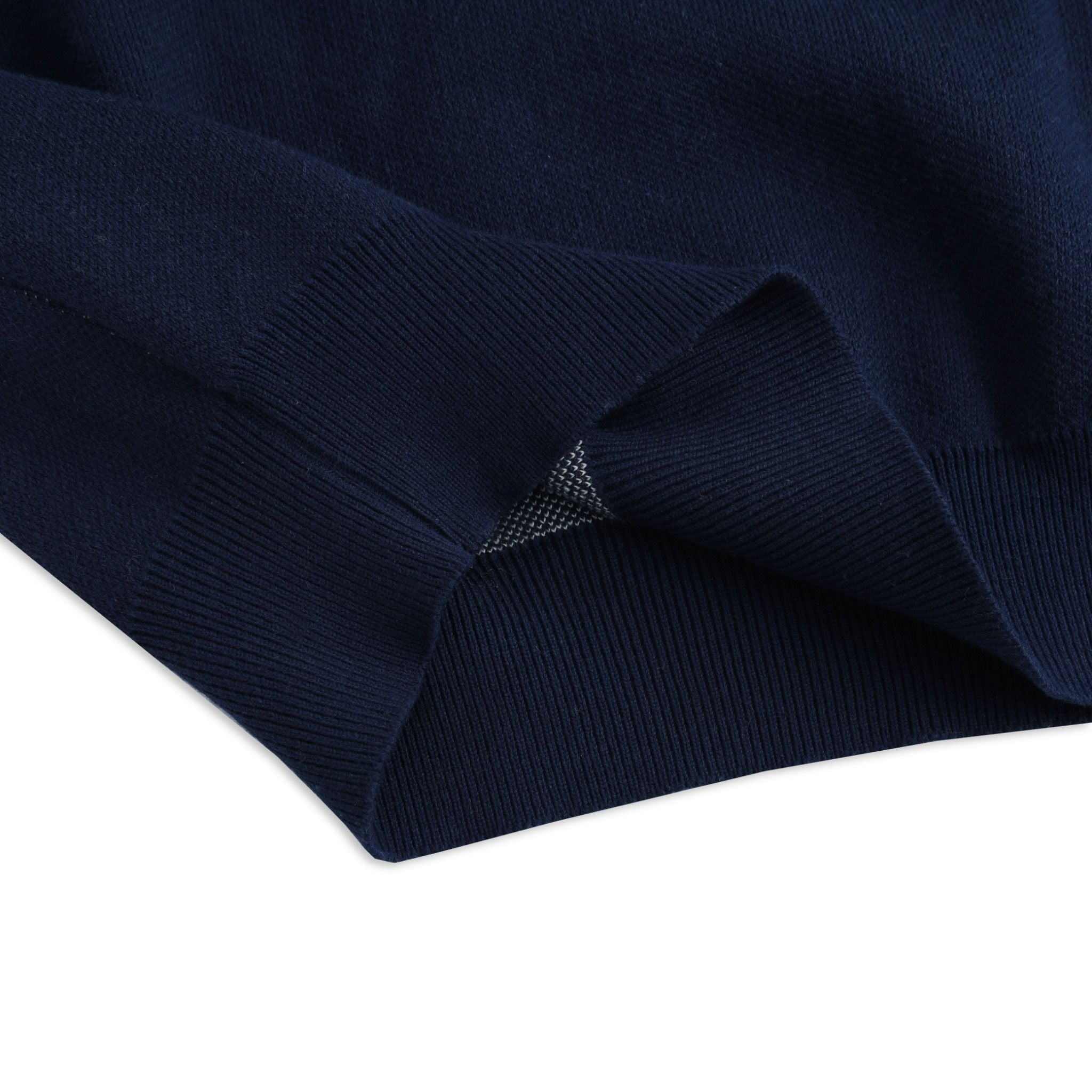  SWE KNIT POLO - NAVY 