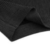  SWE L/S KNIT POLO - BLACK 