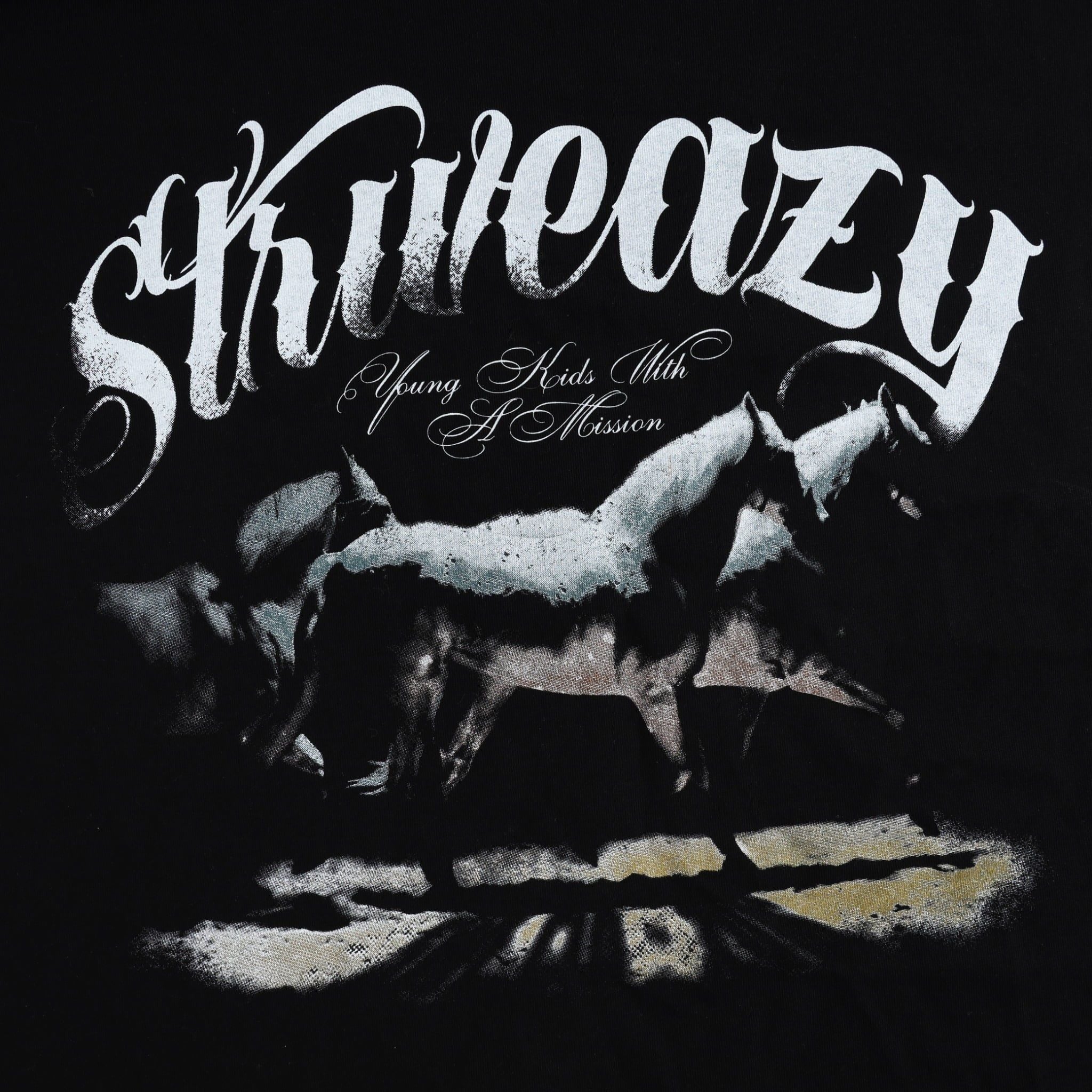  SWE STAMPEDE BOXY TEE - BLACK 