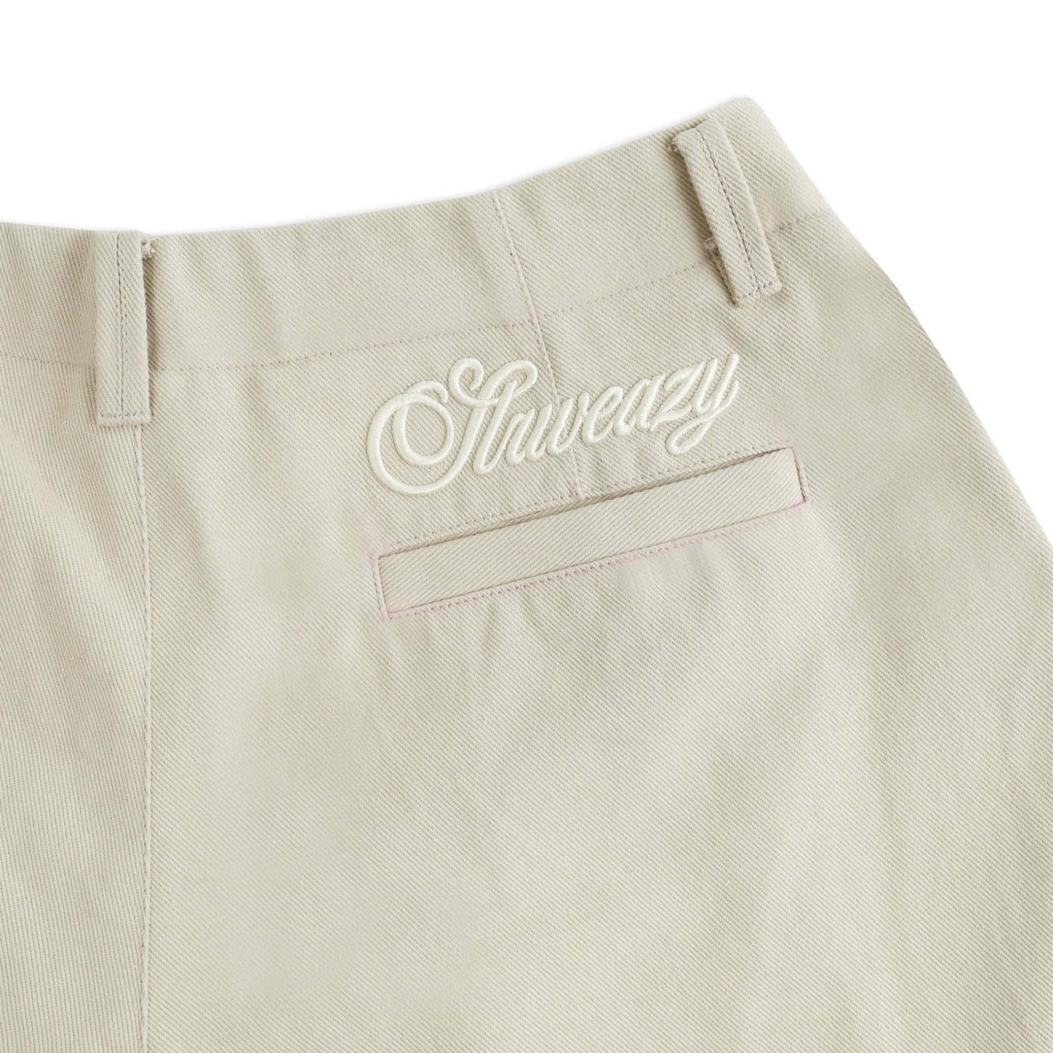  SWE PLEATED WIDE SHORTS - BEIGE 