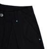  SWE PLEATED WIDE SHORTS - BLACK 