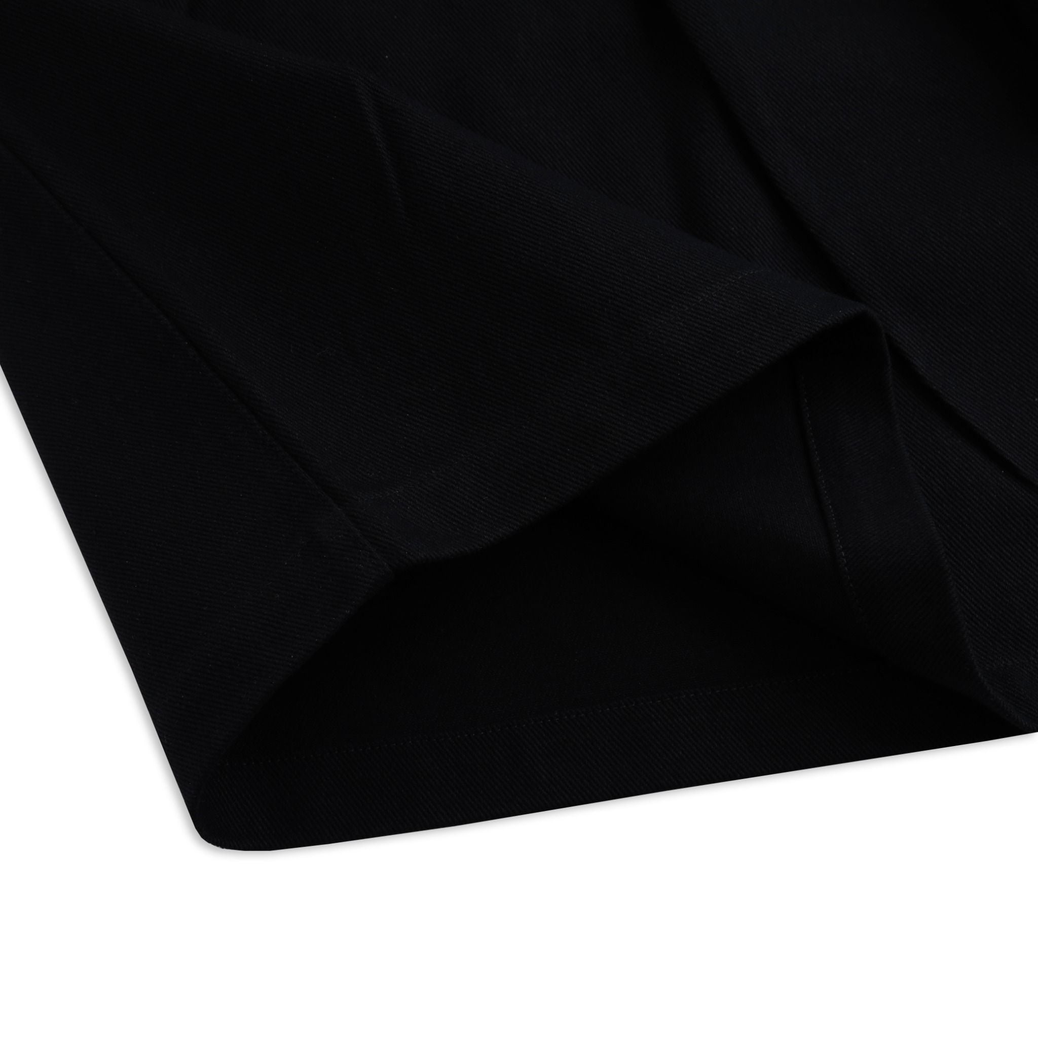  SWE PLEATED WIDE SHORTS - BLACK 