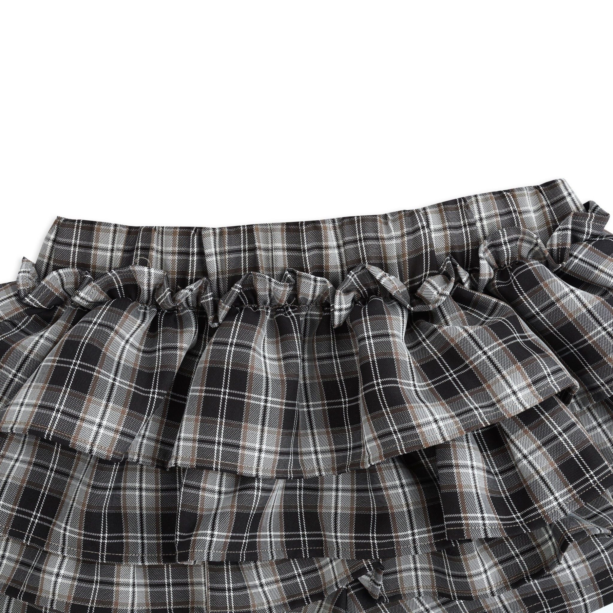  SWE HONEY RUFFLE SKORT - BLACK 