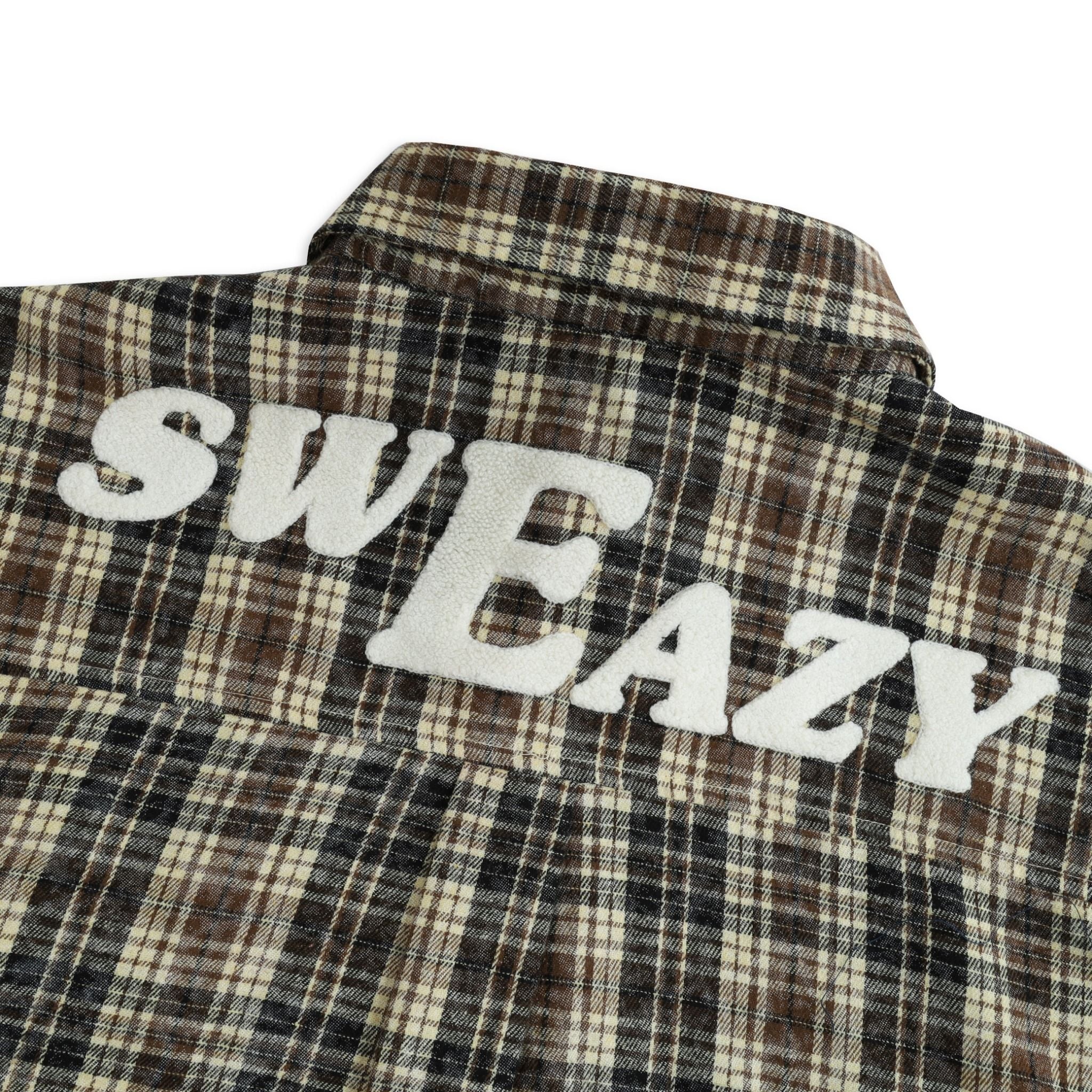  SWE WESTFIELD PLAID SHIRT - BROWN 