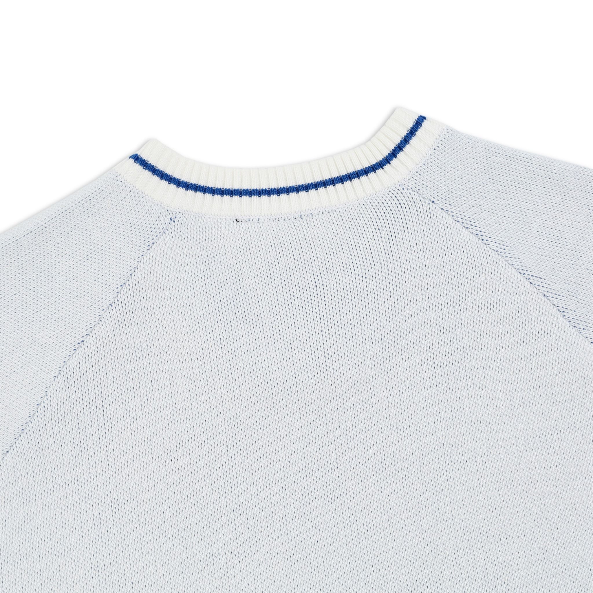  SWE FAM KNIT BOXY TEE - MISTRAL 