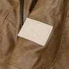  SWE EAZY LEATHER BOMBER - BROWN 