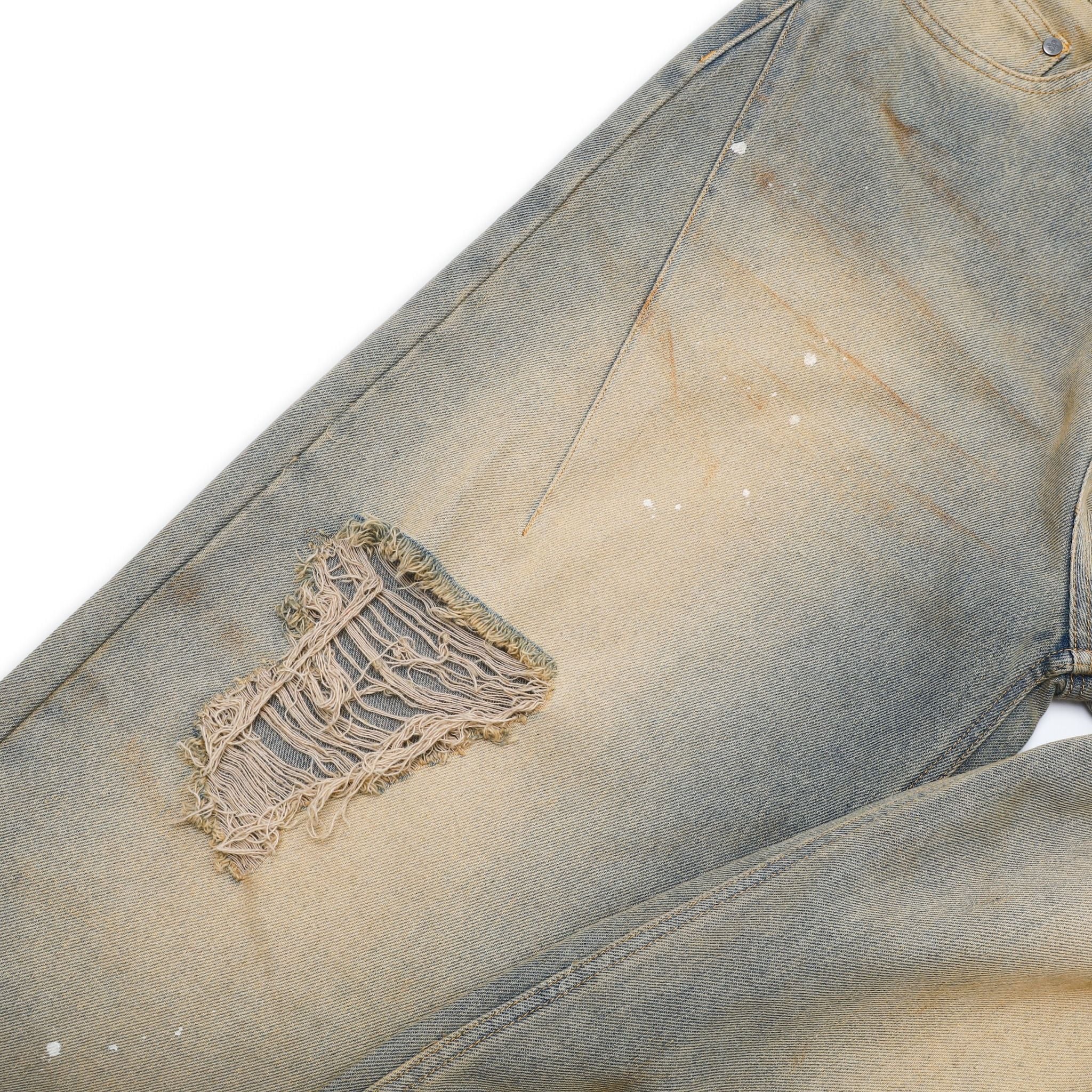  SWE DUNE DESTROYED JEANS - BLUE 