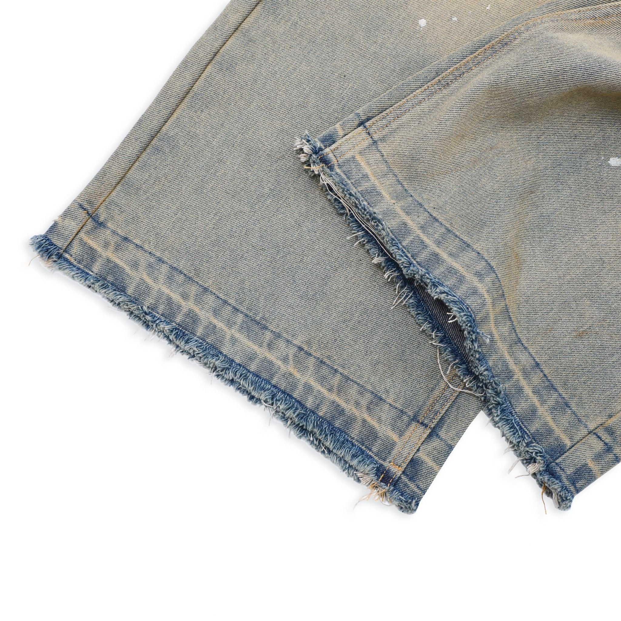  SWE DUNE DESTROYED JEANS - BLUE 