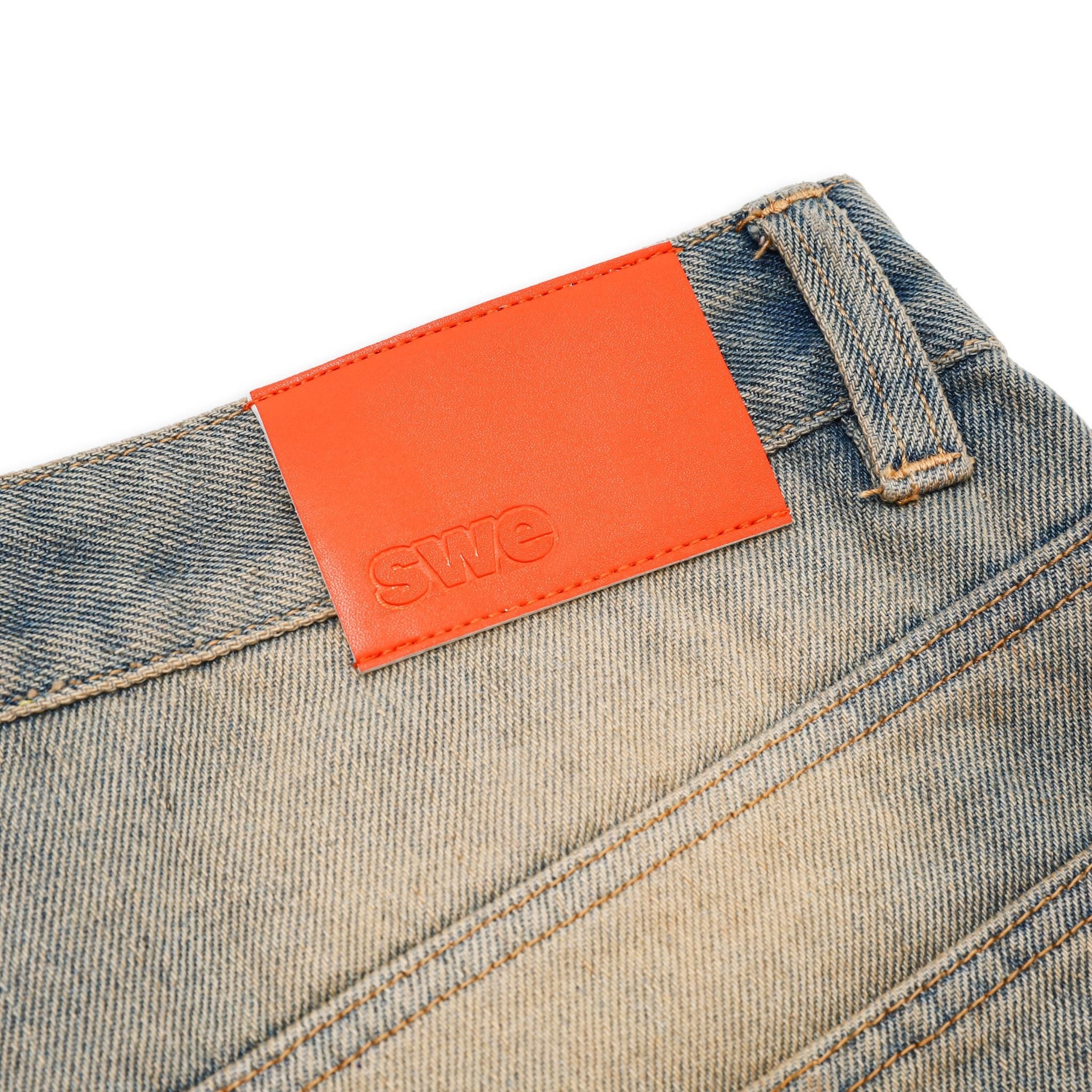  SWE DUNE DESTROYED JEANS - BLUE 