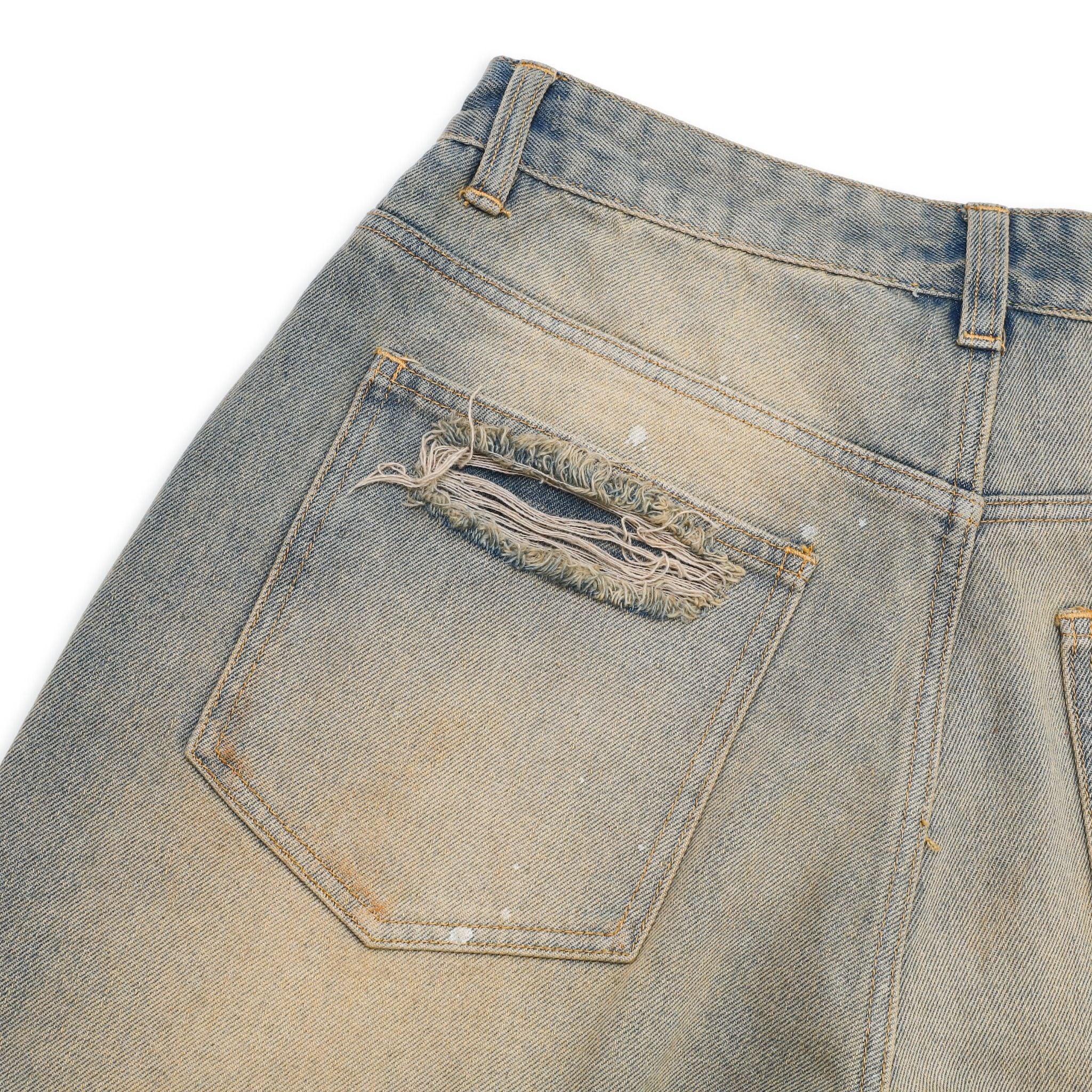  SWE DUNE DESTROYED JEANS - BLUE 