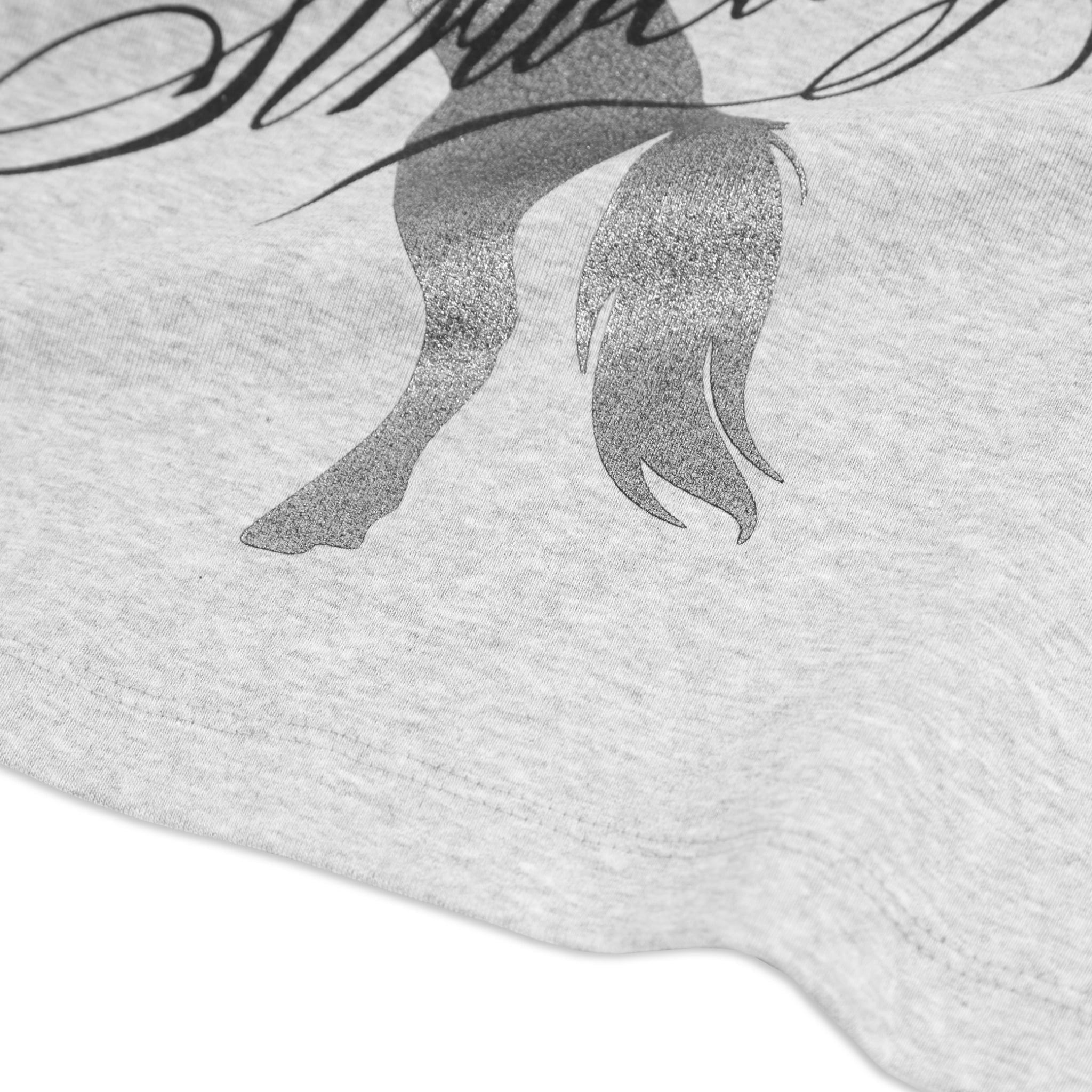  SWE DREAM OFF-SHOULDER TEE - GRAY 