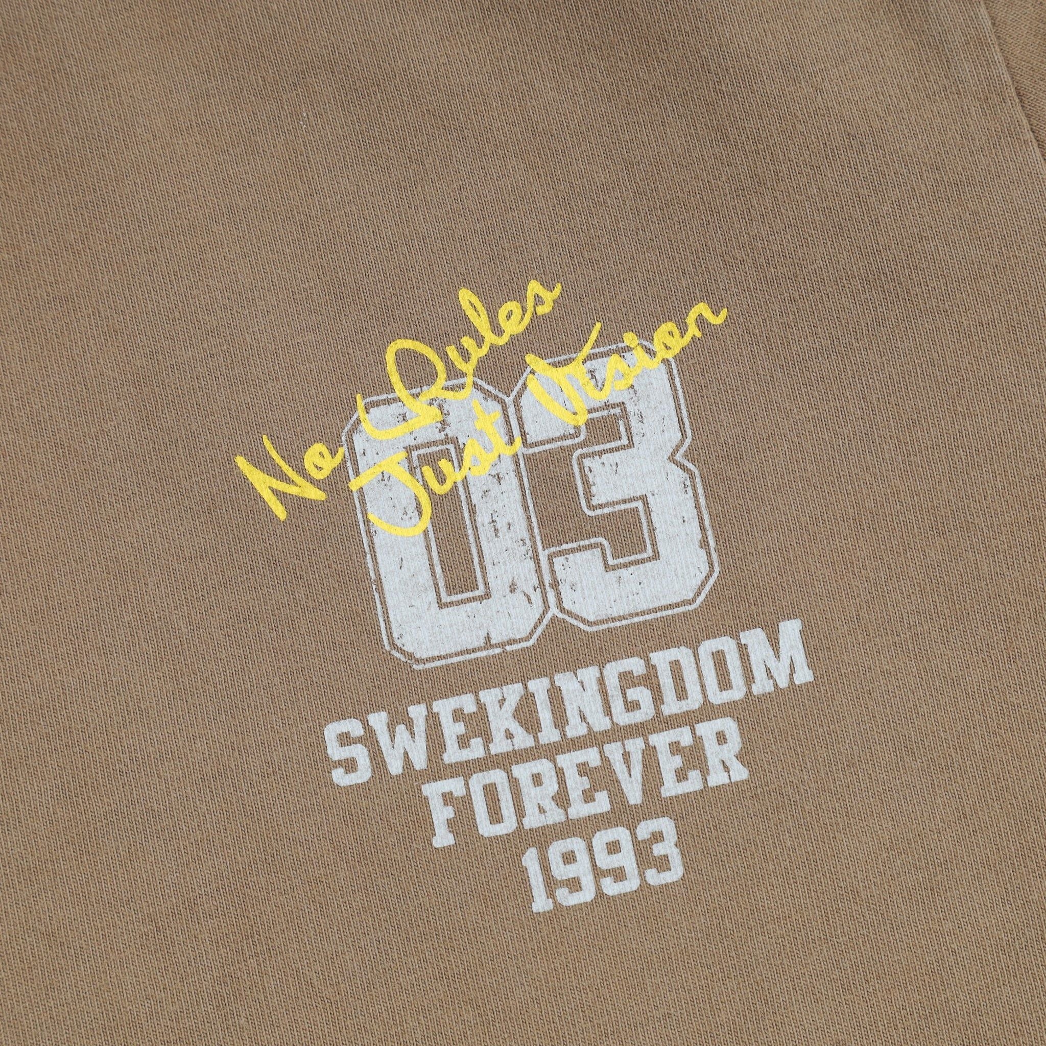  SWE HERITAGE BABY TEE - WASHED BROWN 