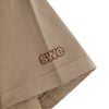  SWE HERITAGE BABY TEE - WASHED BROWN 