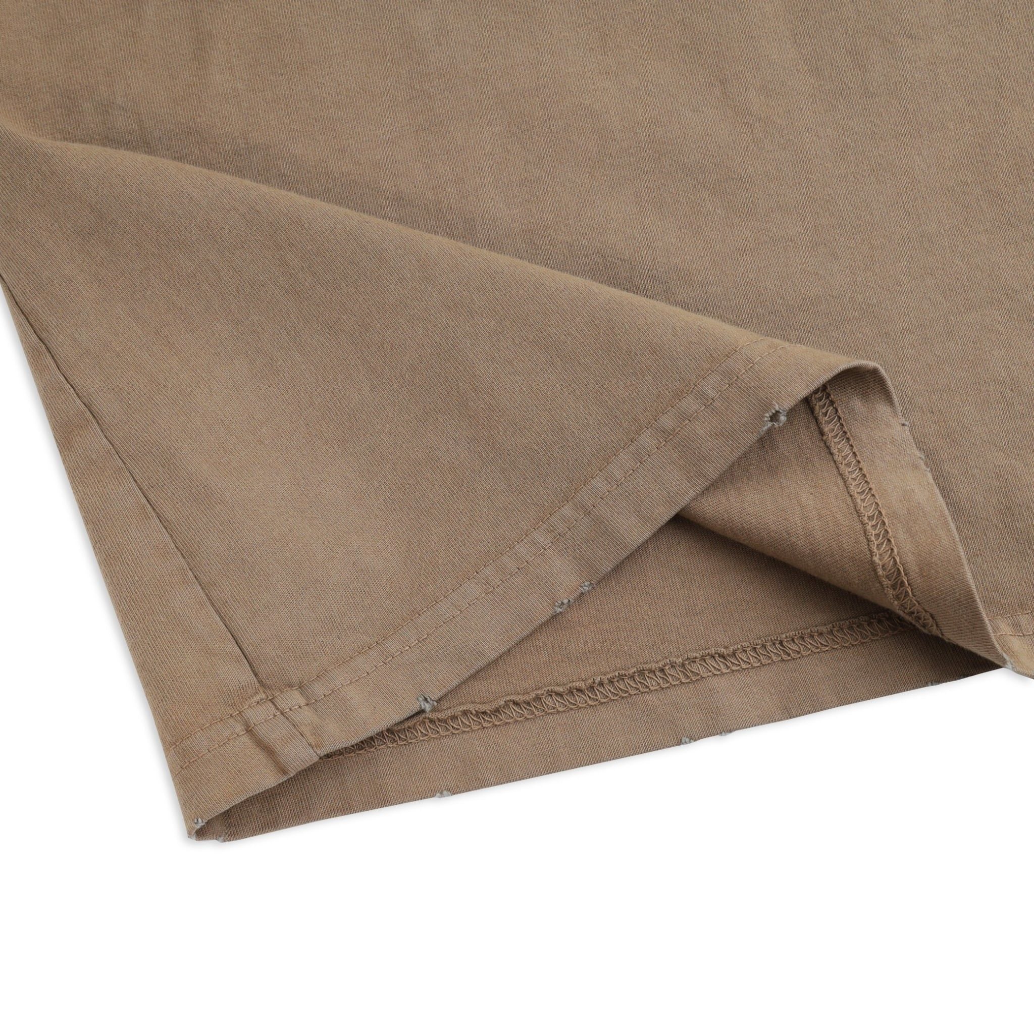  SWE HERITAGE BABY TEE - WASHED BROWN 