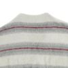  SWE MOHAIR CARDIGAN - STRIPED GRAY 