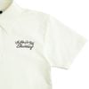  SWE SCRIPT CROP POLO - IVORY 