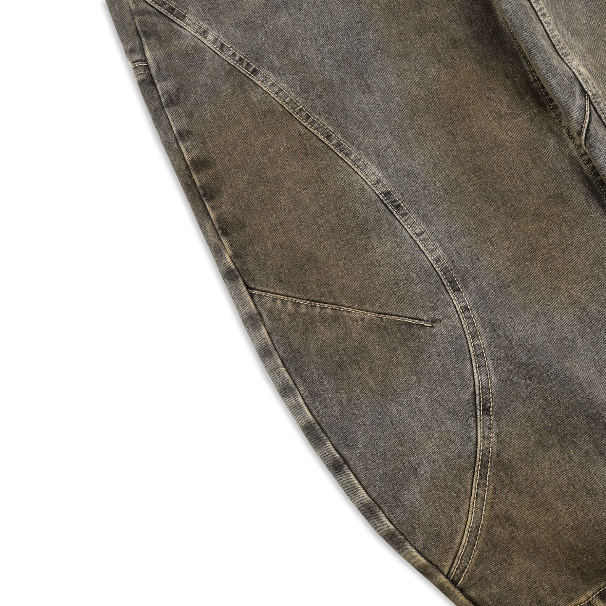  SWE ARC WIDE JEANS - MUD FADE 