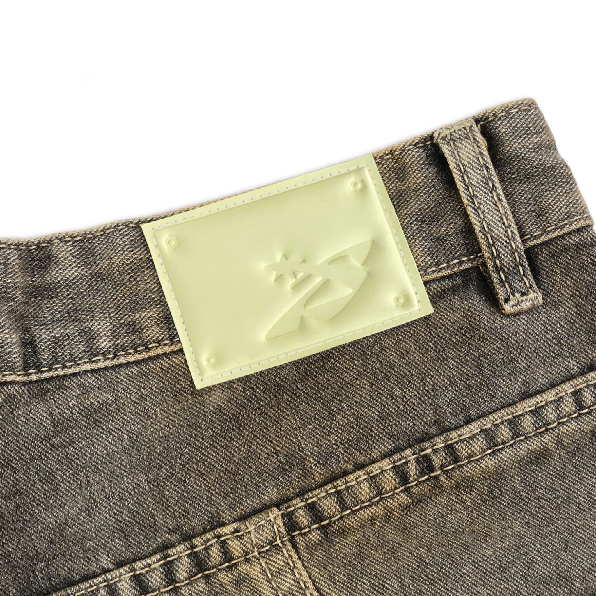  SWE ARC WIDE JEANS - MUD FADE 