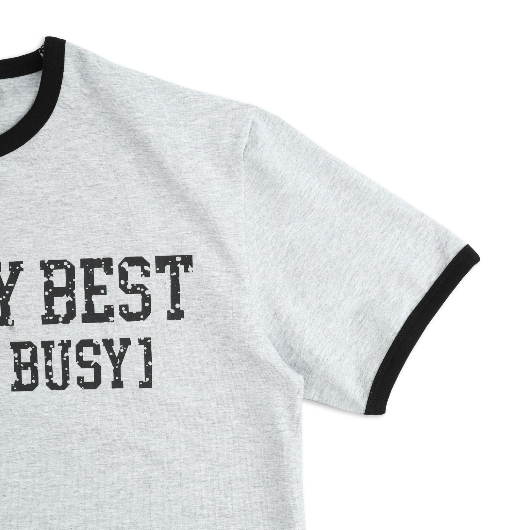  SWE BUSY RINGER TEE - GRAY 