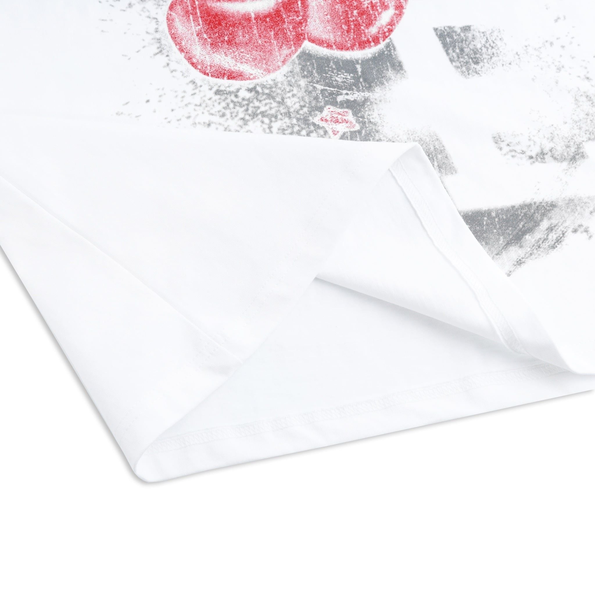  SWE CHERRY BOXY TEE - WHITE 