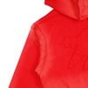 SWE 2 WAY ZIP HOODIE - WASHED RED 