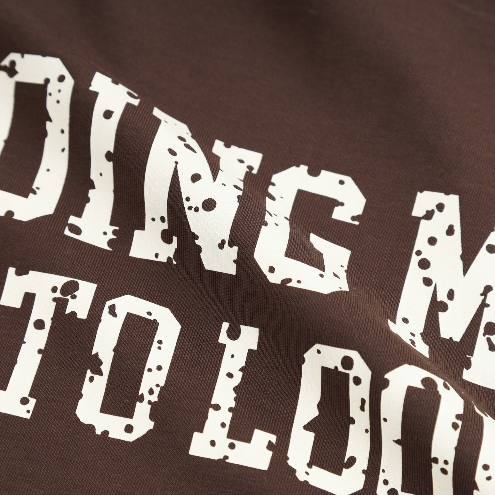  SWE BUSY RINGER TEE - BROWN 