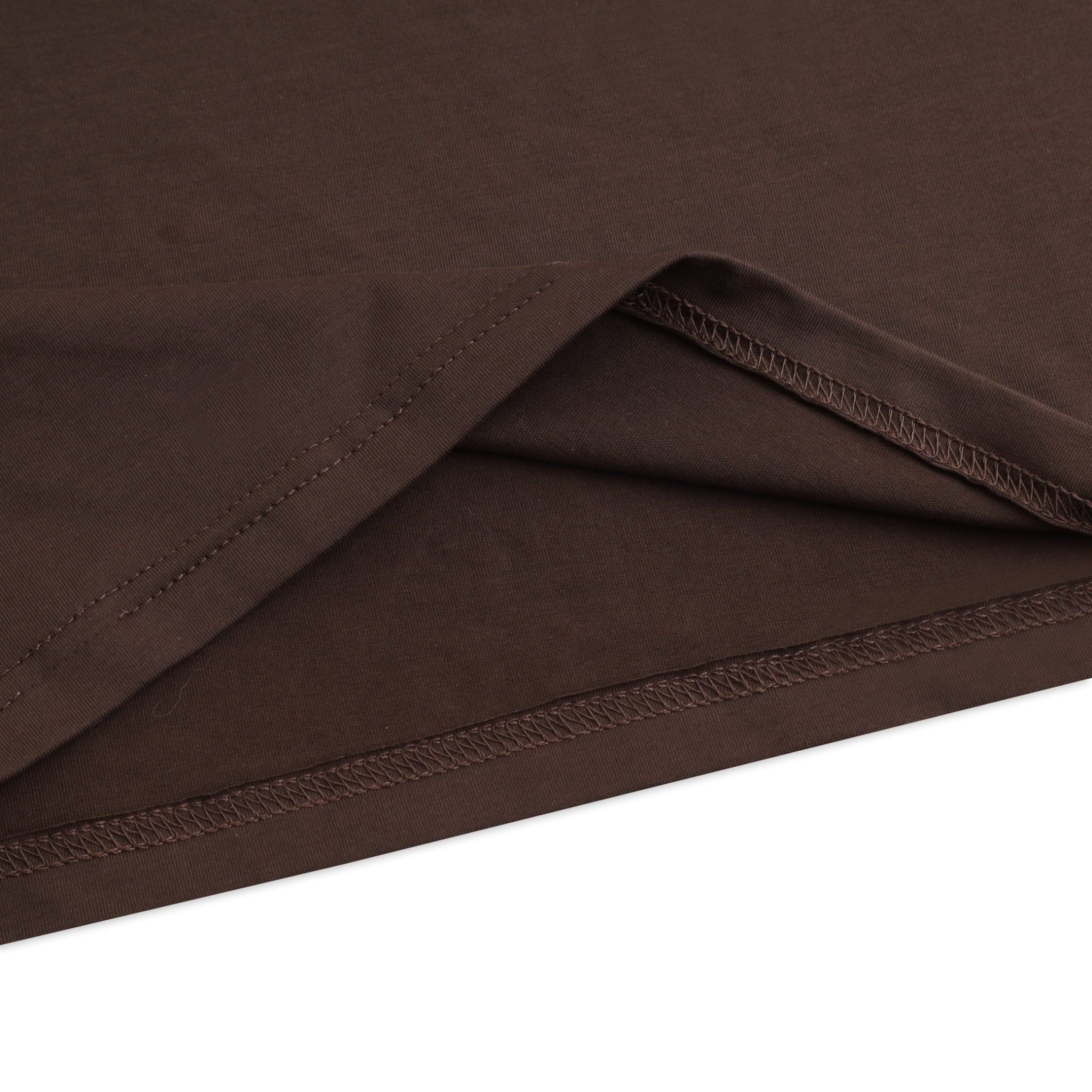  SWE BUSY RINGER TEE - BROWN 