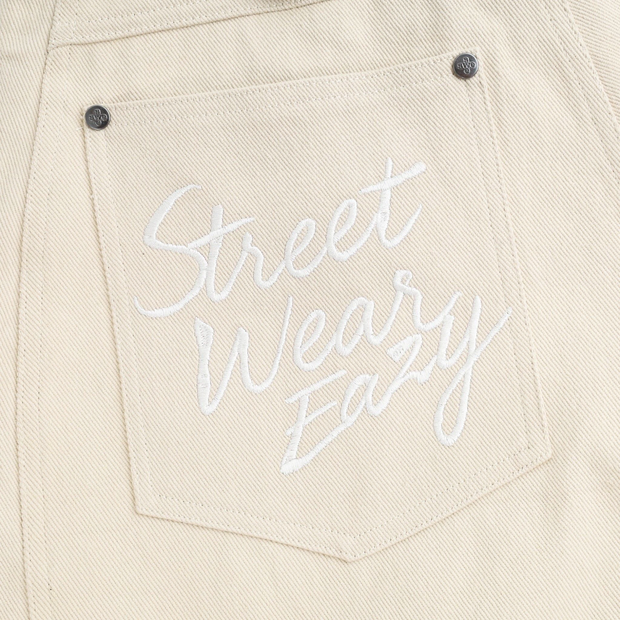  SWE BELTED WIDE PANTS - BEIGE 