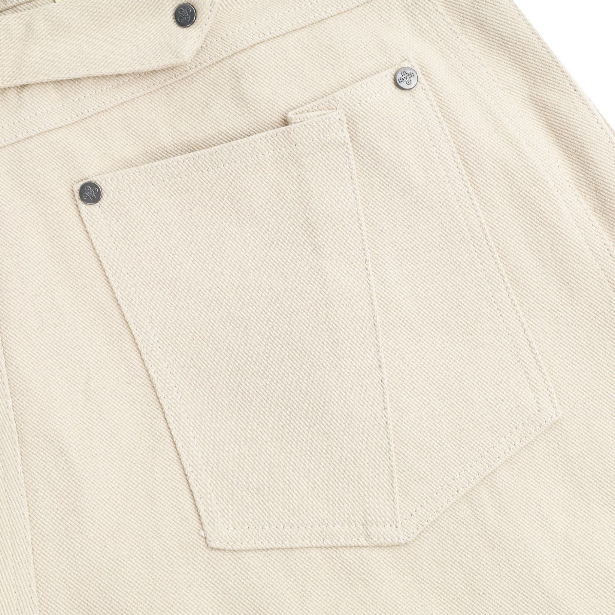  SWE BELTED WIDE PANTS - BEIGE 