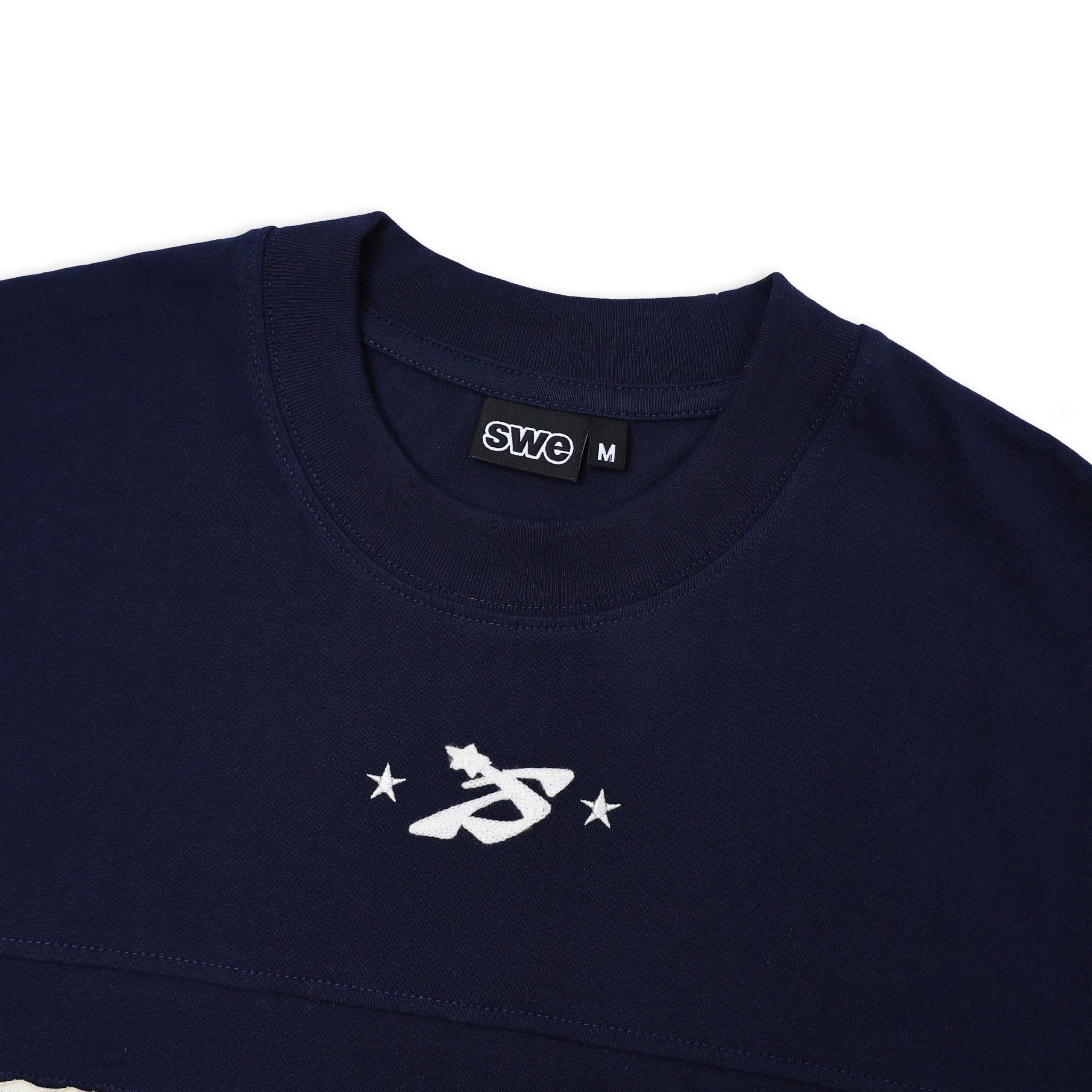  SWE HOLLOW TEE - NAVY 