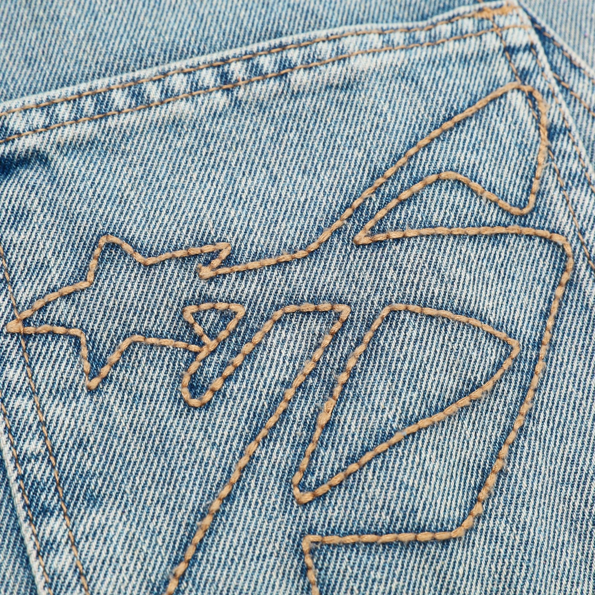  SWE NOMAD DENIM SHORTS - WASHED BLUE 