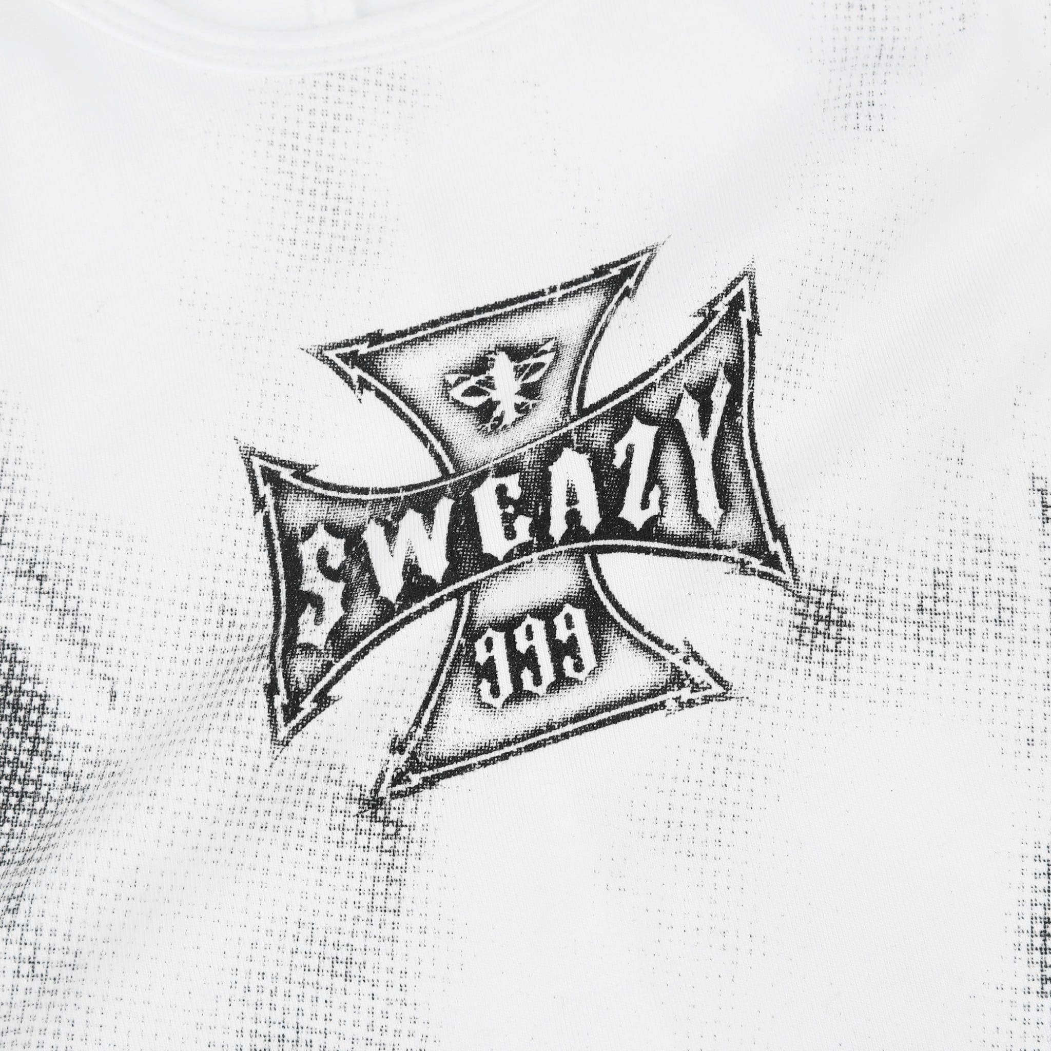  SWE CROSS TANK TOP - WHITE 