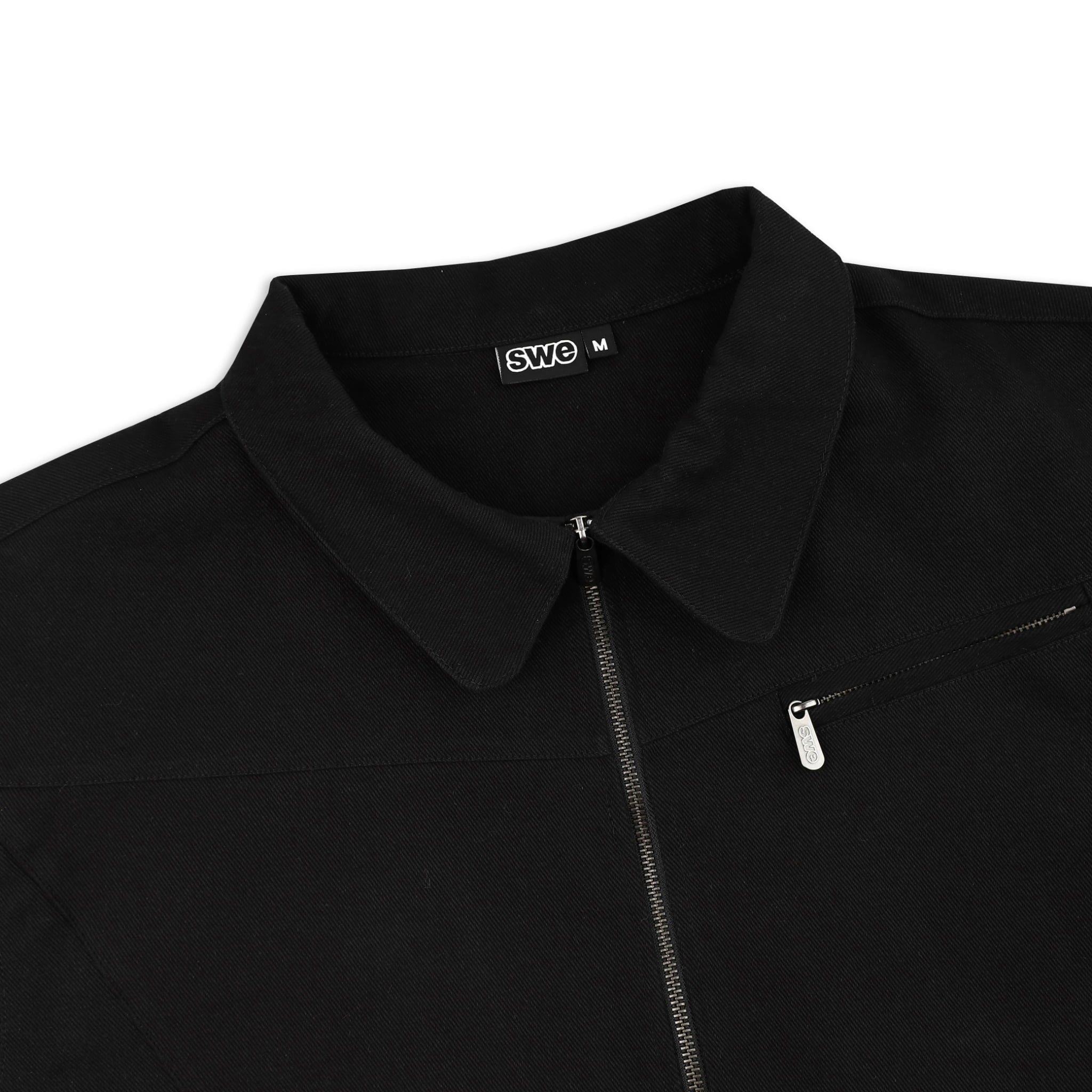  SWE SCRIPT JACKET - BLACK 