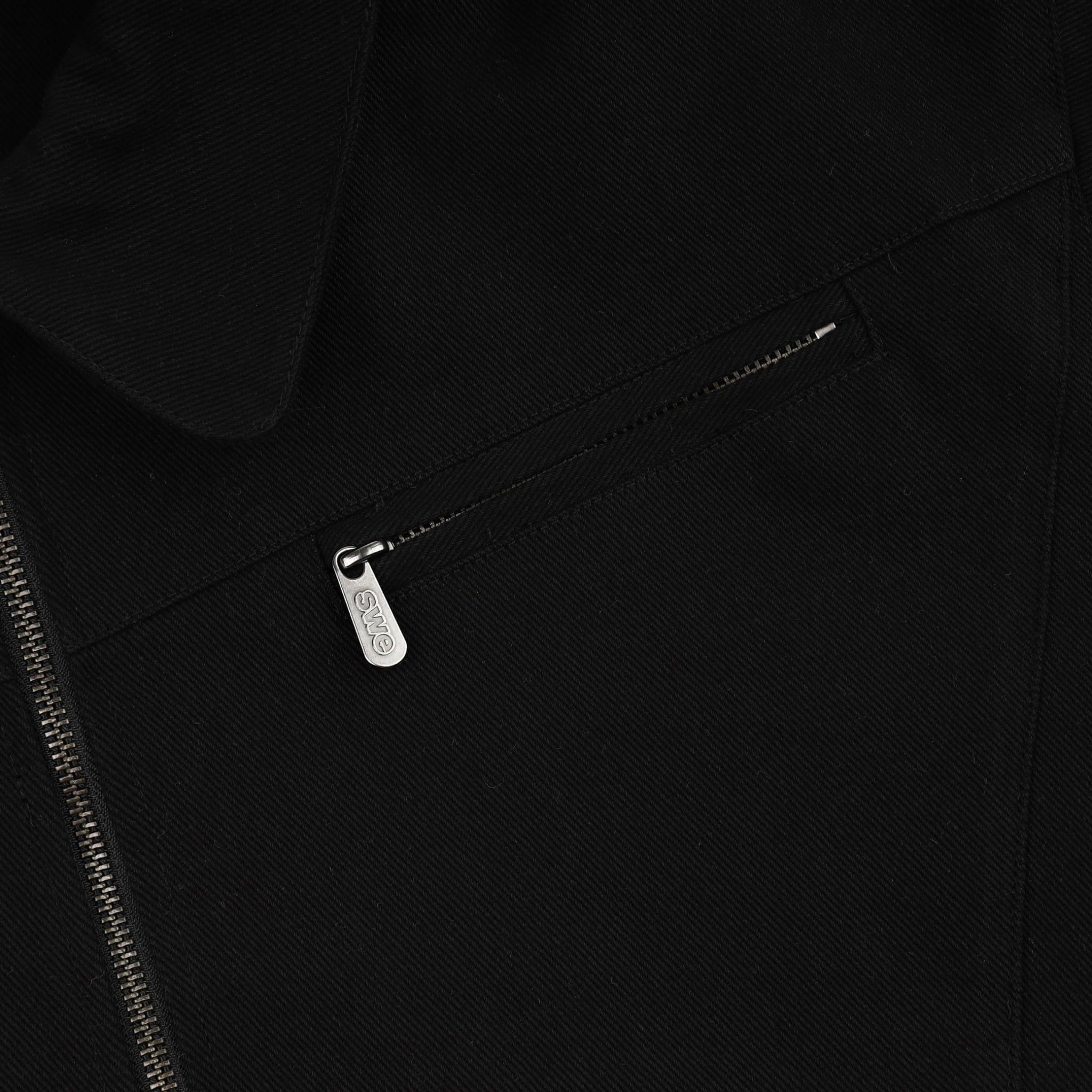  SWE SCRIPT JACKET - BLACK 