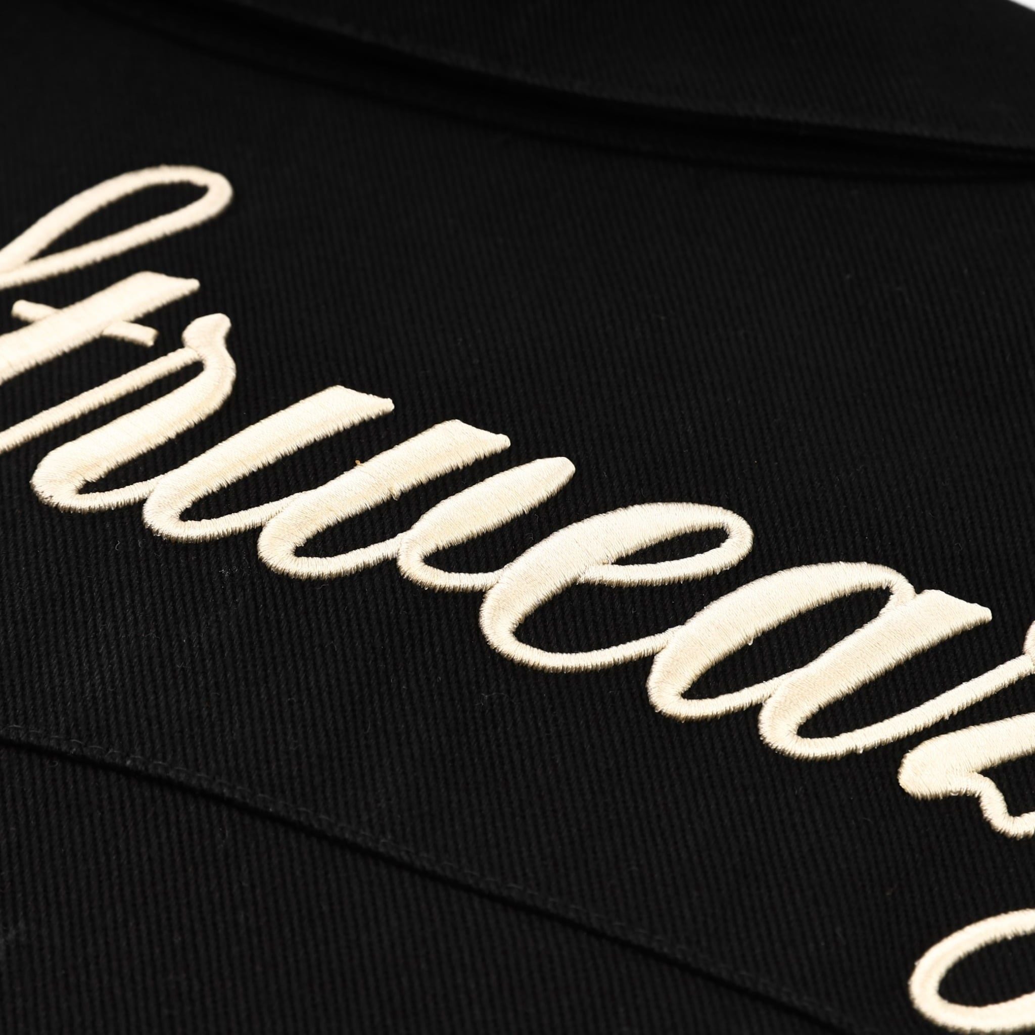  SWE SCRIPT JACKET - BLACK 