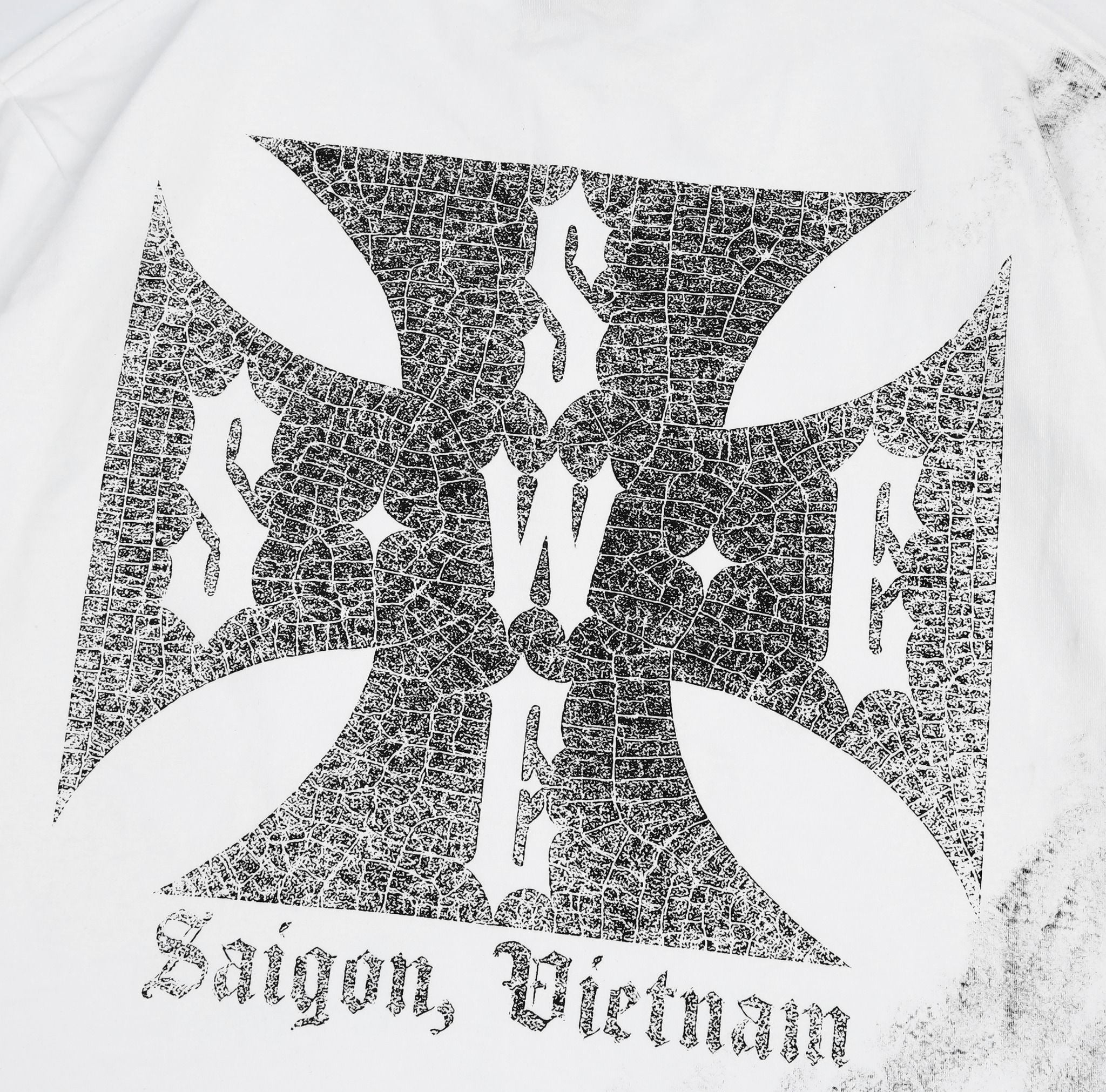  SWE CROSS L/S BOXY TEE - WHITE 