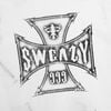  SWE CROSS BOXY TEE - WHITE 