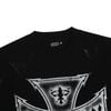  SWE CROSS BOXY TEE - BLACK 